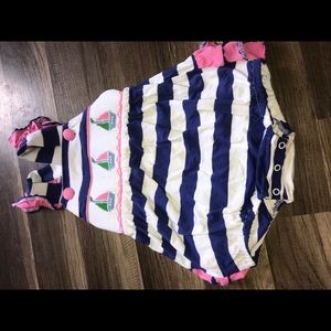 💖SOLD💖 Lot of 2 Smocked Polkadot 18month bubbles
